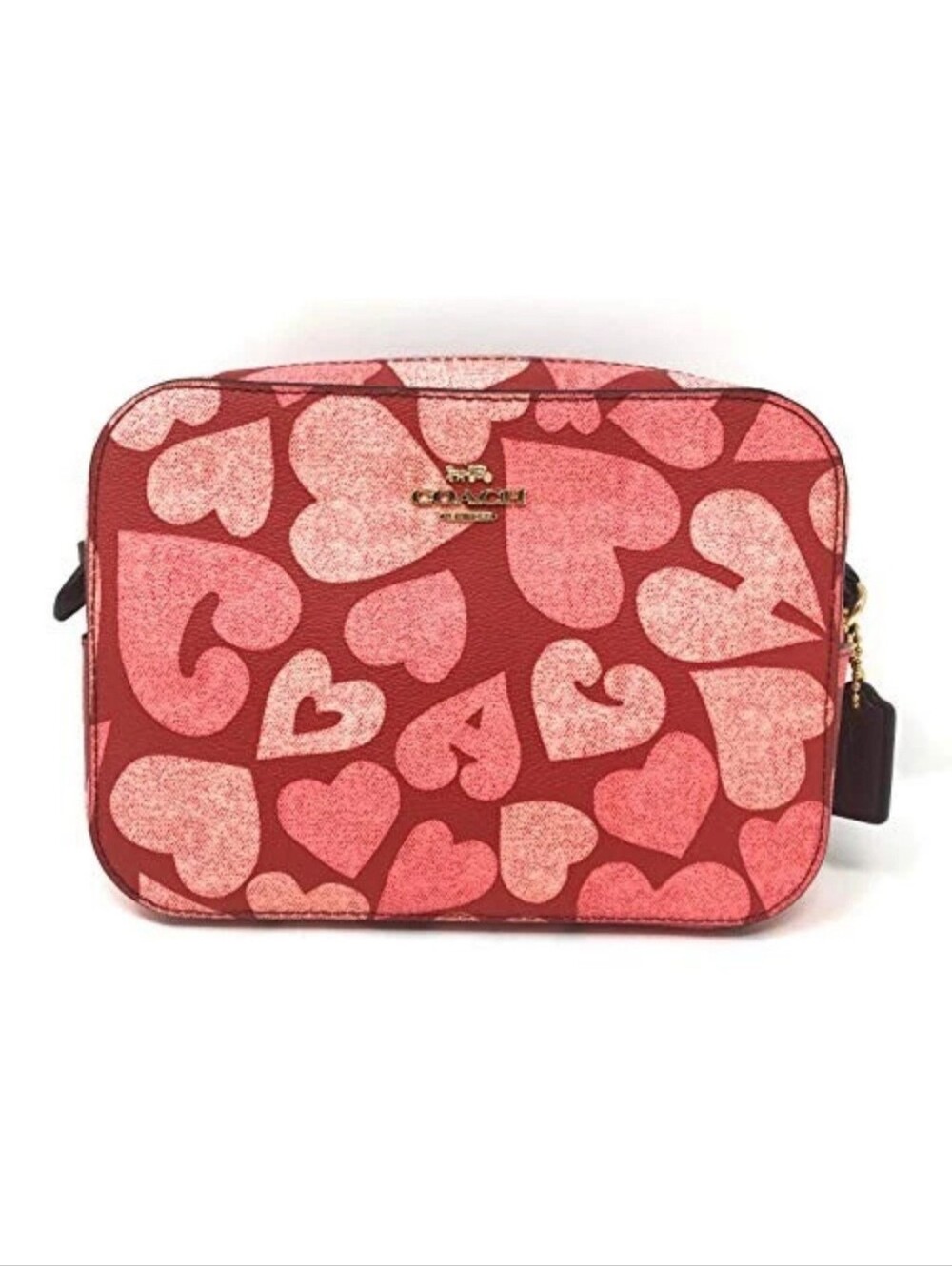 Coach Mini Hearts Camera Bag